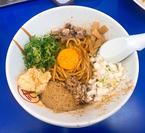 ラーメン来来亭さんのまぜそば