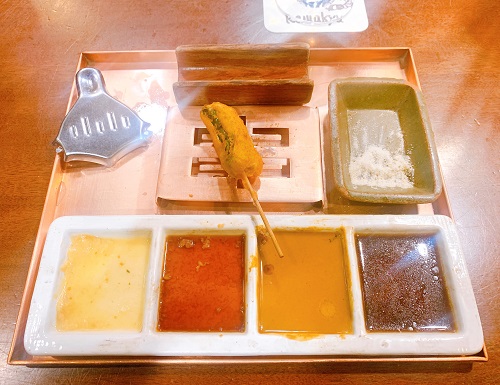 河久のししとうの肉詰め