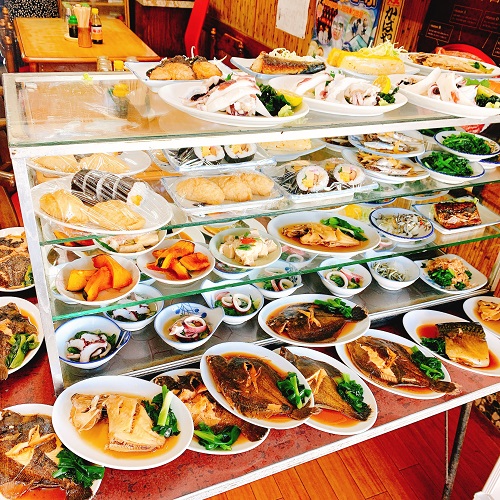 あそこ食堂のセルフメニュー