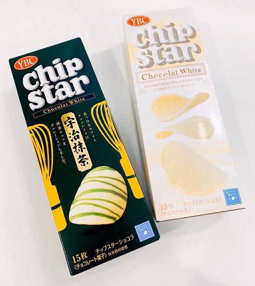 チップスター宇治抹茶とホワイトチョコの外観