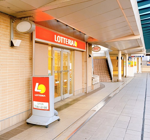 ロッテリア ティオ舞子店の店舗前