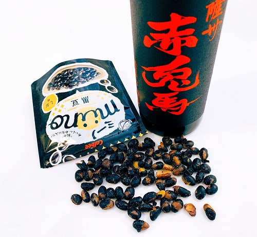 赤兎馬とカルビ―ミーノ(黒豆)