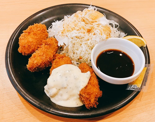 ガストのカキフライ