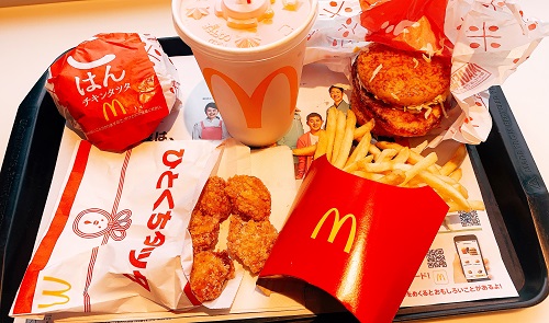 マクドのごはんチキンタツタセット