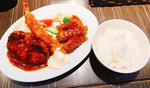 グリル洋食サシャのBセット
