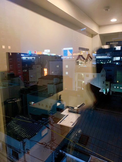 ホテルリブマックス岡山WESTからの岡山駅