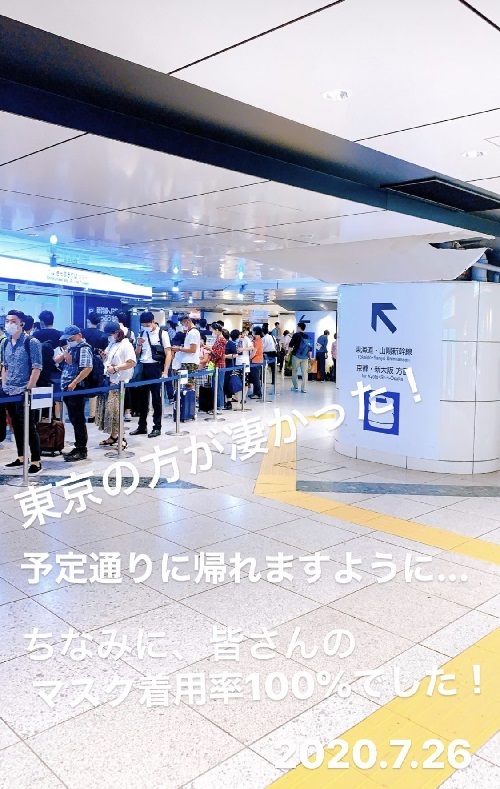 東京駅の混雑