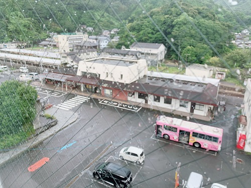 クレドホテル臼杵からの臼杵駅