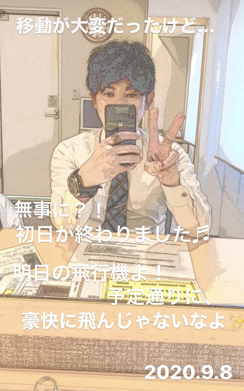 出雲での仕事初日(2020年)