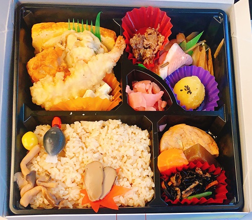 季節のご飯とにぎわい弁当