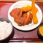 ただいま~♬ また戻って来ました!キッチンなごやさんの金シャチ定食が美味しっ♡