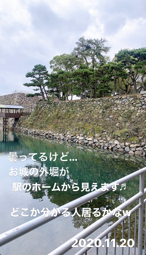 BMW高松に行く前の景色2020年