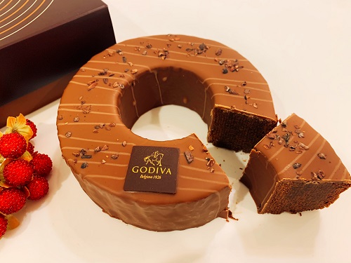 Godivaのバームクーヘン オ ショコラ