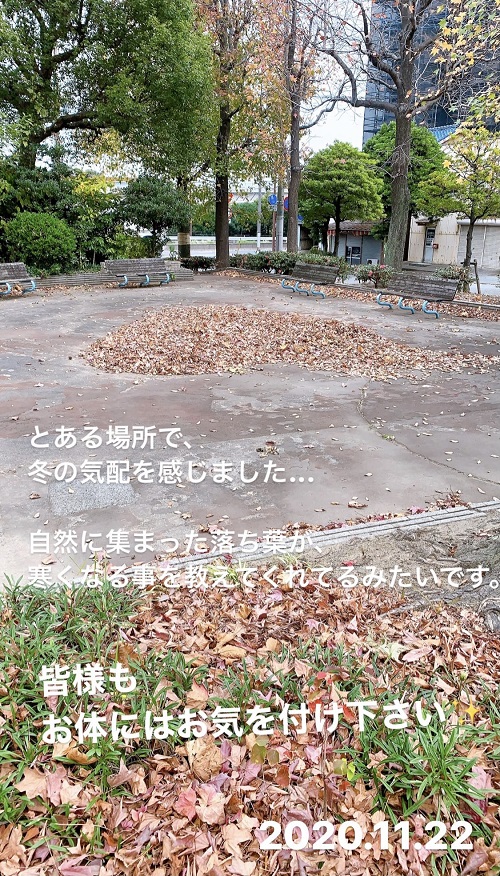 MINI福岡西に行くまでの公園
