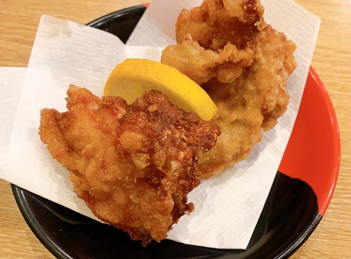 ぎょうざ健天の但馬味鶏り唐揚げ