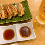 記念すべき☆責任者としての仕事!ホテルの近く「ぎょうざ健天」さんで一杯飲みました♬