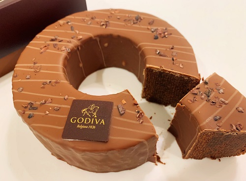 ゴディバのバームクーヘン オ ショコラ