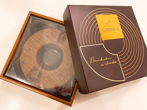 ゴディバのバームクーヘン オ ショコラの商品写真