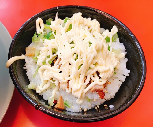 ラーメン山岡家 山梨甲斐店のネギマヨ丼