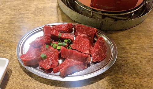 七輪焼肉 ホルモン屋 雷神のハラミ