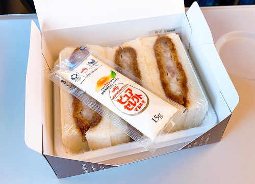 博多松栄軒の極黒豚かつサンドの商品写真