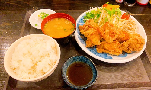 姫路からあげ本舗の姫路からあげ定食