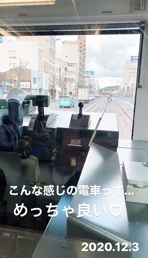 松山の路面電車