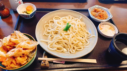 田むら(高崎)のうどん定食