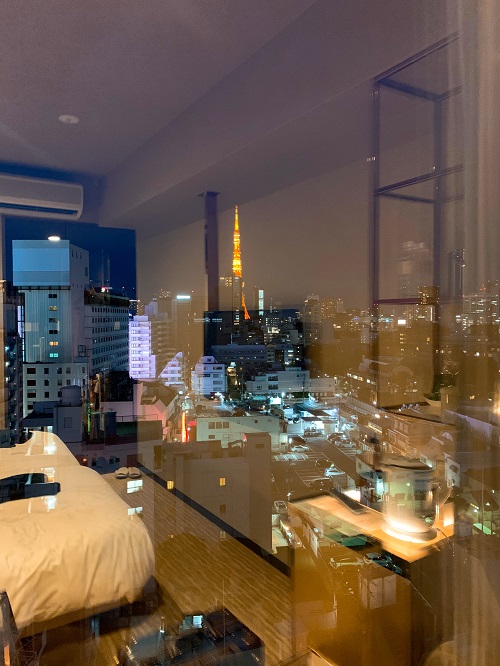 カンデオホテルズ東京六本木からの夜景