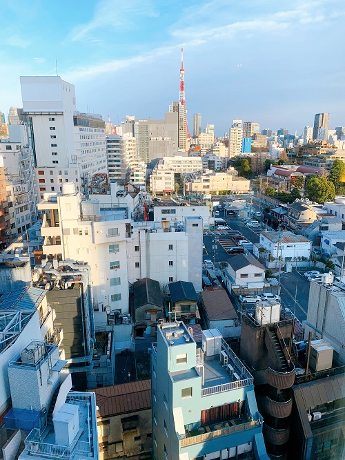 カンデオホテルズ東京六本木からの景色