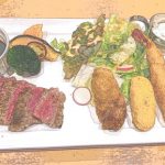 一つ一つのクオリティーが高い!西櫻亭さんの和牛ステーキと牡蠣&海老フライ&蟹クリームコロッケ♡<前編>