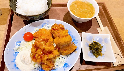 川安 高槻店のチキン南蛮定食