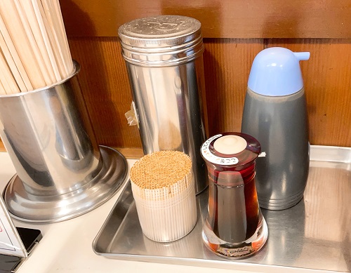 くるまや 常三島店の調味料