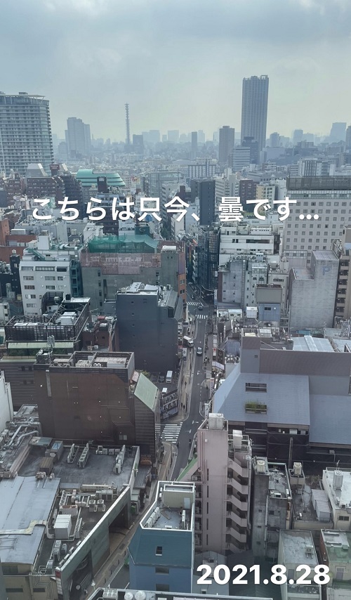 ホテルグレイスリー新宿から見える景色