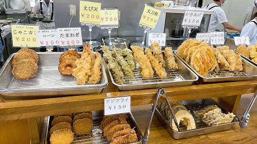 さぬきうどん上原屋 本店のトッピング