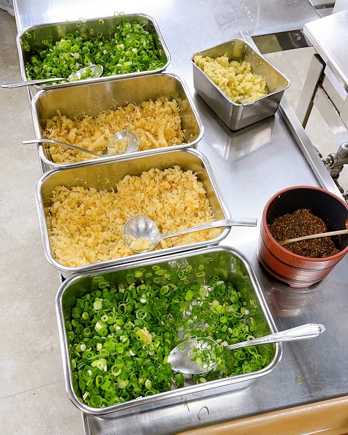 さぬきうどん上原屋 本店の薬味