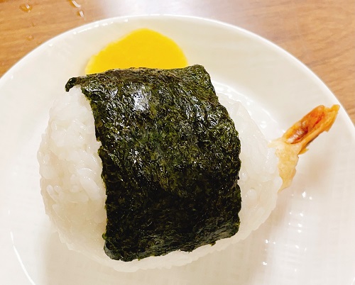 中華そば浅月本店の天むす