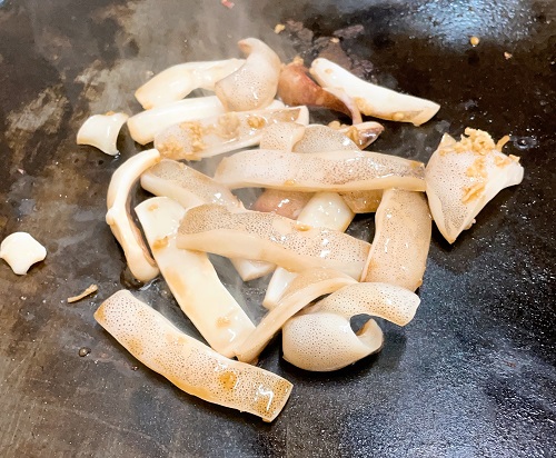 富士宮駅すぎやまのいかの生姜焼き