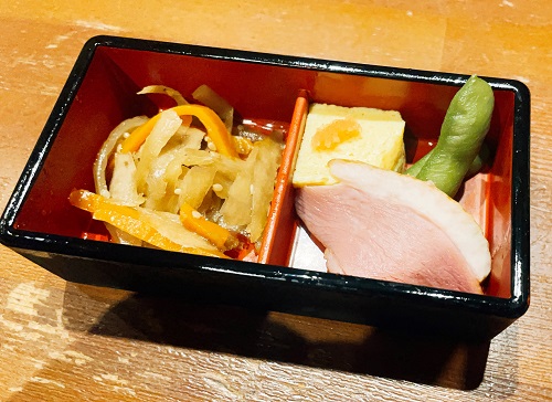 薩摩ごかもん 京都四条烏丸本店のお通し