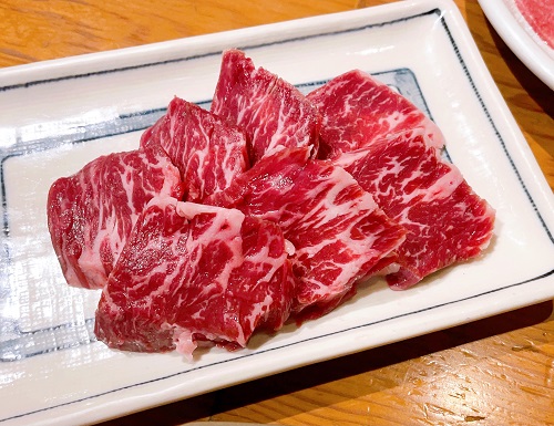 高知ホルモンのハラミ