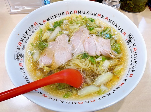どうとんぼり神座 心斎橋店のおいしいラーメン