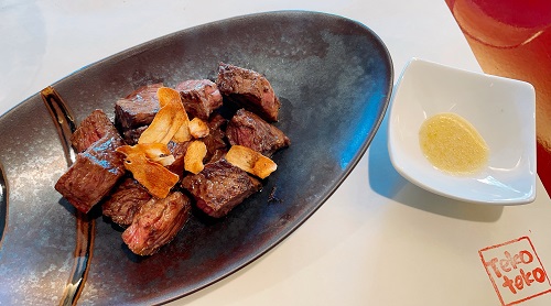 鉄板焼ダイニングTeko tekoの国内産黒毛和牛コース