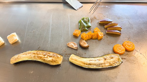 鉄板焼ダイニングTeko tekoの焼き野菜