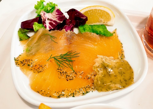 IKEAレストラン 神戸のサーモンマリネ