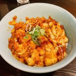 予想外の展開でまたまた来ることになりました♬くりやんの「ピリ辛丼」初体験!