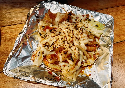 たこ焼きバル徳次郎のチーズホルモン
