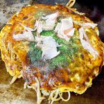 名前は聞くけど・・・初体験のお店「ぼてじゅう」さんのお好み焼きメニュー美味しい♡