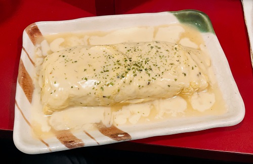 カマドのタコ ハイボール酒場のとろ～りチーズだし巻き