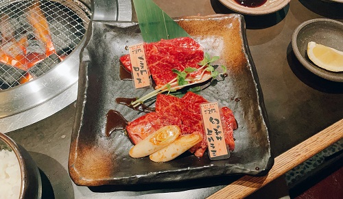 炭火焼肉 ごえ門 三宮店のロースと上ハラミ