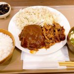 周りに何もないので・・・ホテル内で食べた定食がGoodな件!